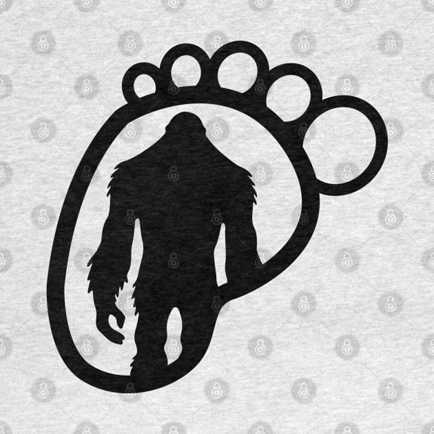 Bigfoot Footprint by justSVGs